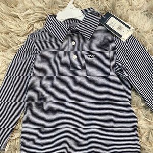 Vineyard Vines Toddler Boy 4t NWT Long Sleeved Edgartown shirt